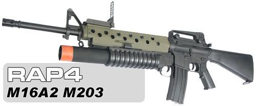 m16 with 203