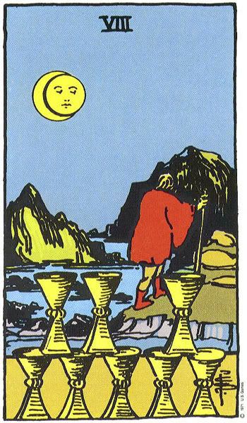 Eight of Cups Pictures, Images and Photos