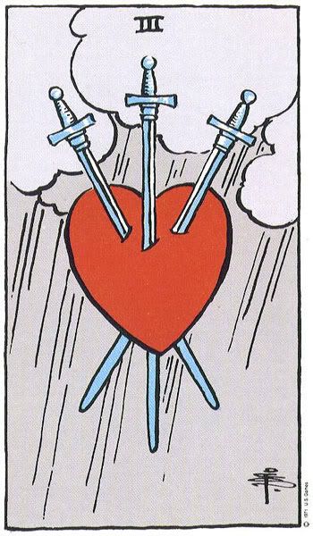 Three of Swords Pictures, Images and Photos