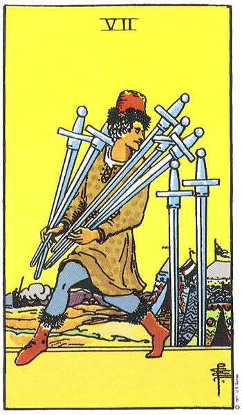 Seven of Swords Pictures, Images and Photos