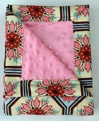 <span style="font-family: cursive;">My Blankie - Breeze Ginger Tile & Pink</span>