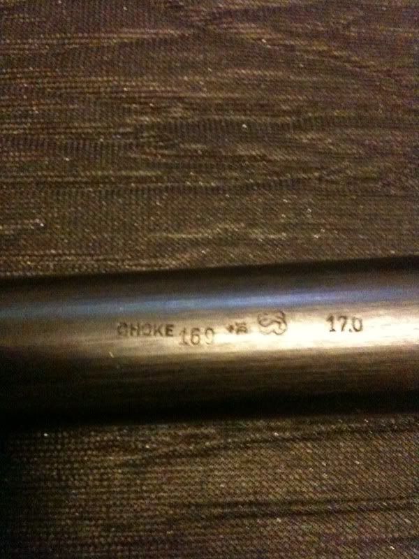 • Deciphering Auto 5 metric choke markings