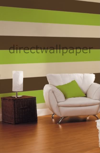 stripe wallpaper uk. Chocolate Stripe Wallpaper