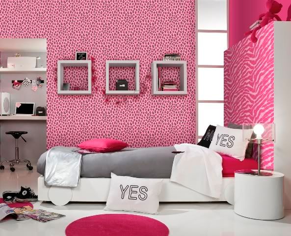 pink animal print wallpaper. Shocking Pink Leopard Print