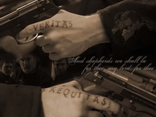 veritas tattoo placed on Connor's hand in the movie the Boondock Saints?