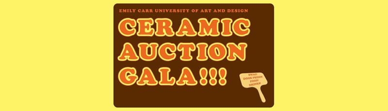 Emily Carr University's Ceramic Auction Gala 2011