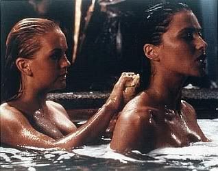 The famous hot tub scene