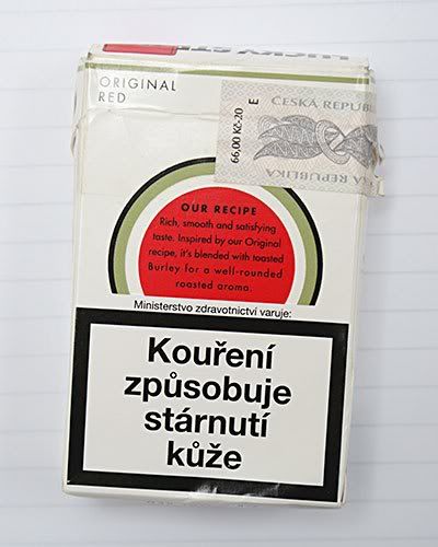 Lucky Strike Cigarettes Packet Lucky Strike Cigarettes Packet