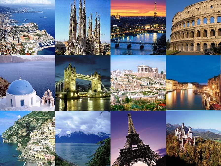 europe collage