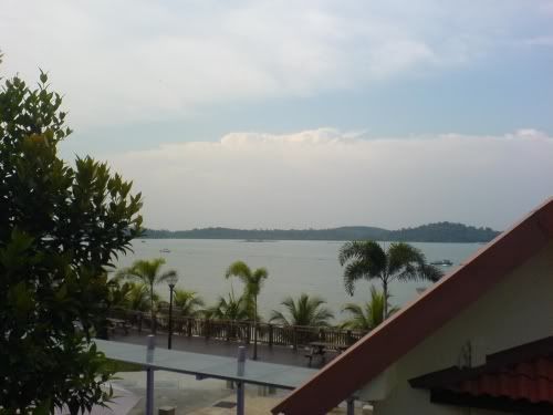 Seaview from Changi Chalet