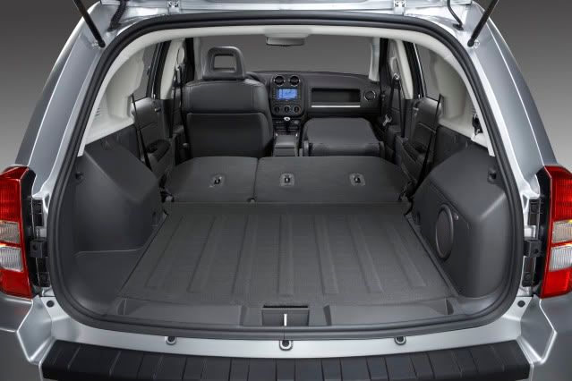 Cargo space in jeep compass #4