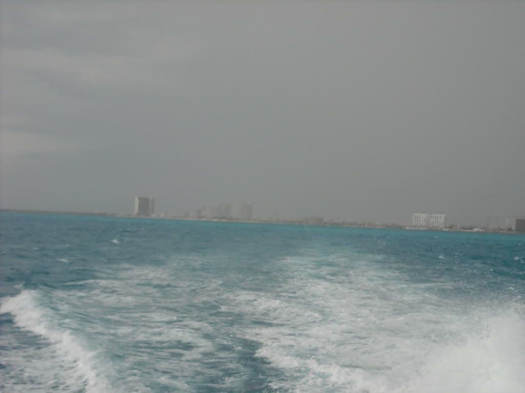 MASSIVE crowd incoming on Sat at airport in Cancun! Took ADO bus to terminal , cab to ferry, and away I go! Here I come! On My Way To ISLA!! rainy on way over, but I know it would be a short lived rain!! woooohooo!