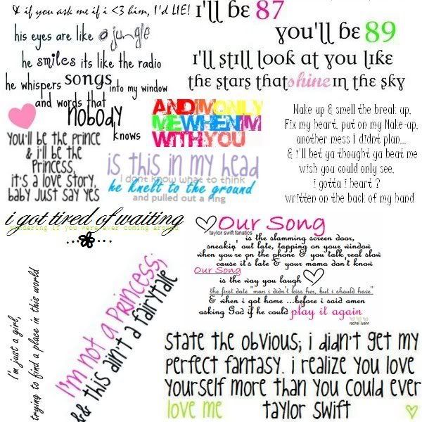 Taylor Swift Songs With Lyrics. taylor swift song lyrics