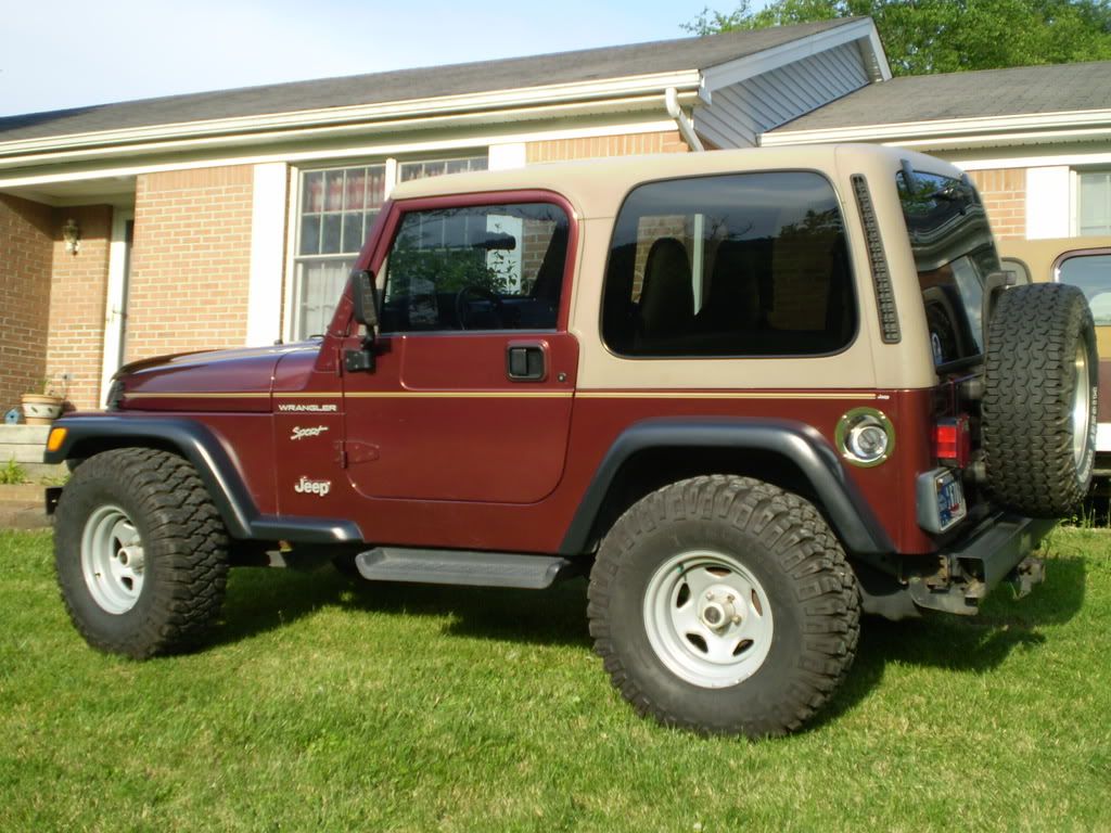 Jeep tj faded fender flares #3