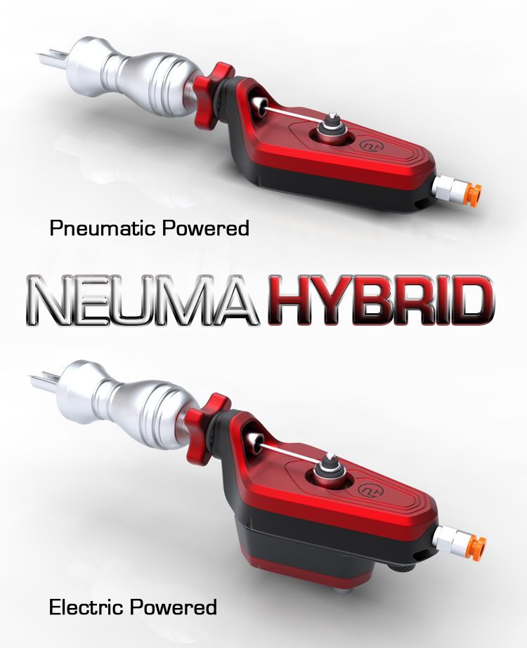 NEUMA ( AIR) TATTOO MACHINES! Still compatible with all your previously purchased Neuma regulators and