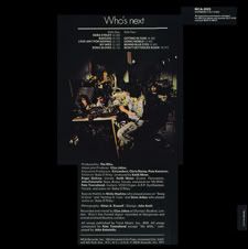 THE WHO 1971 WHO'S NEXT (MCA-2023; FORMERLY DECCA DL7-9182) preview 1