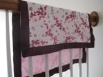 The Cherub's Closet <br>Chocolate-Dipped Cherry Blossom Stroller Blanket