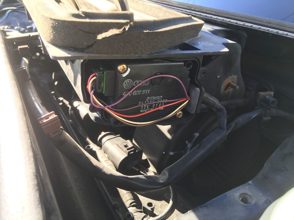 HVAC blower motor wont shut off (Repair story) VW Vortex Volkswagen