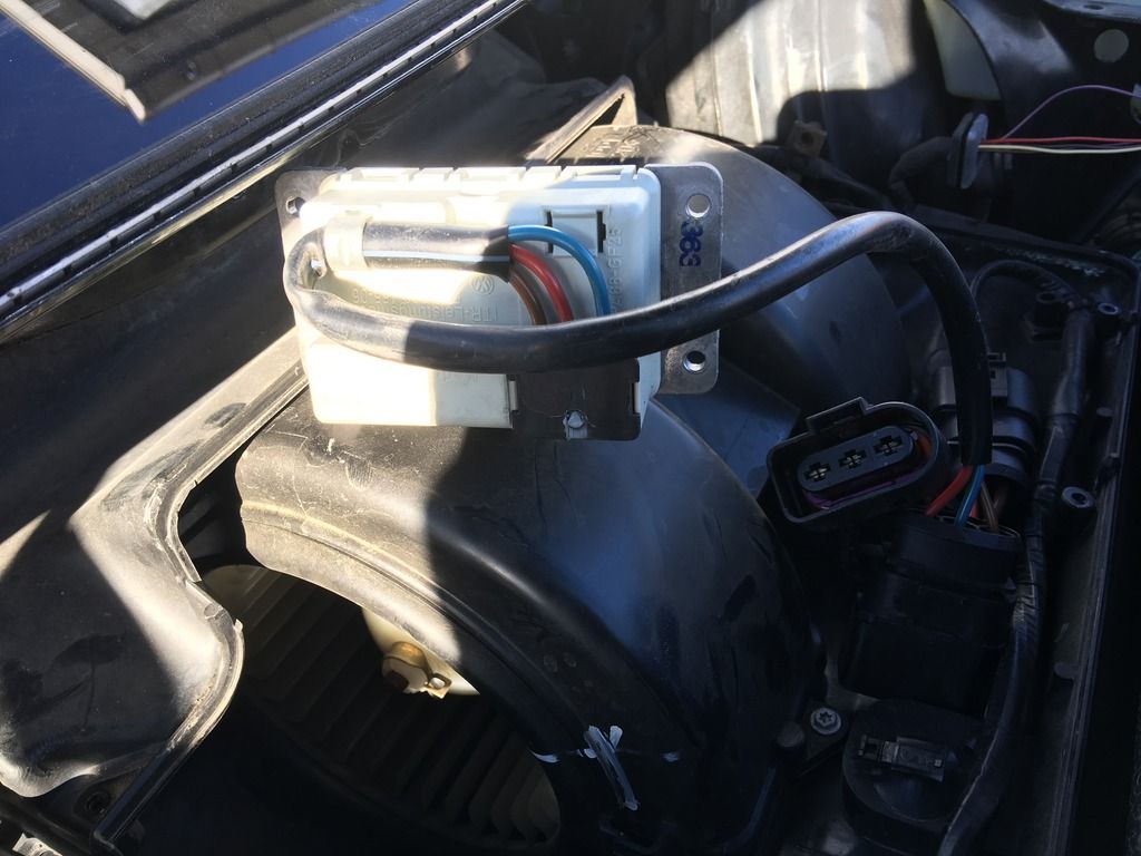 HVAC blower motor wont shut off (Repair story) VW Vortex Volkswagen