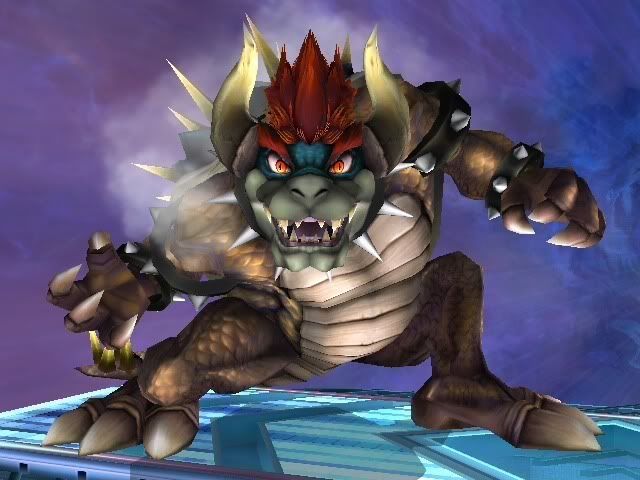 zero-striker:  It’s quite funny that Sakurai created this demon thing that is ultimately creepy and out of place.  This CREEPY ASS THING THAT EATS SOULS  DEMONIZED BOWSER.  But voices THIS GOOFY KING.  This man’s brilliant, you can’t convince me