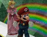 Mario and Peach