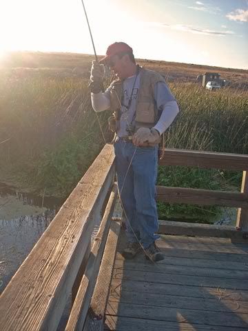 David Playing Rocky Ford Fish