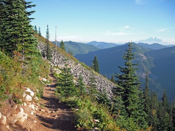 ira spring trail,alpine lake wilderness