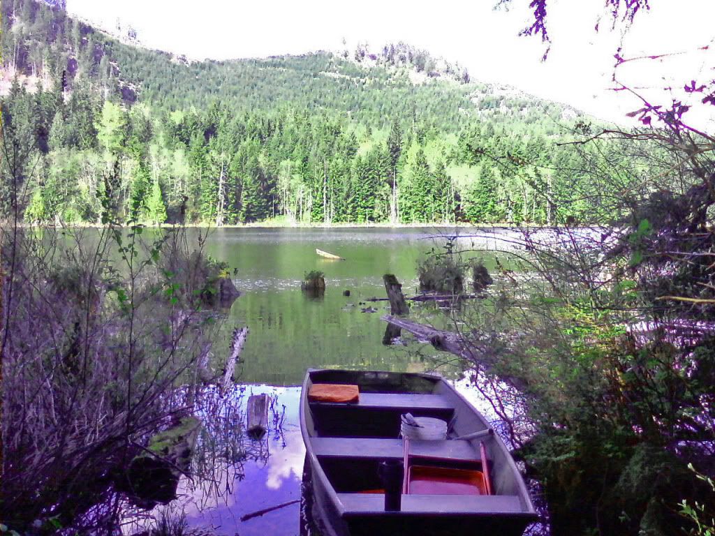 black lake,fly fishing