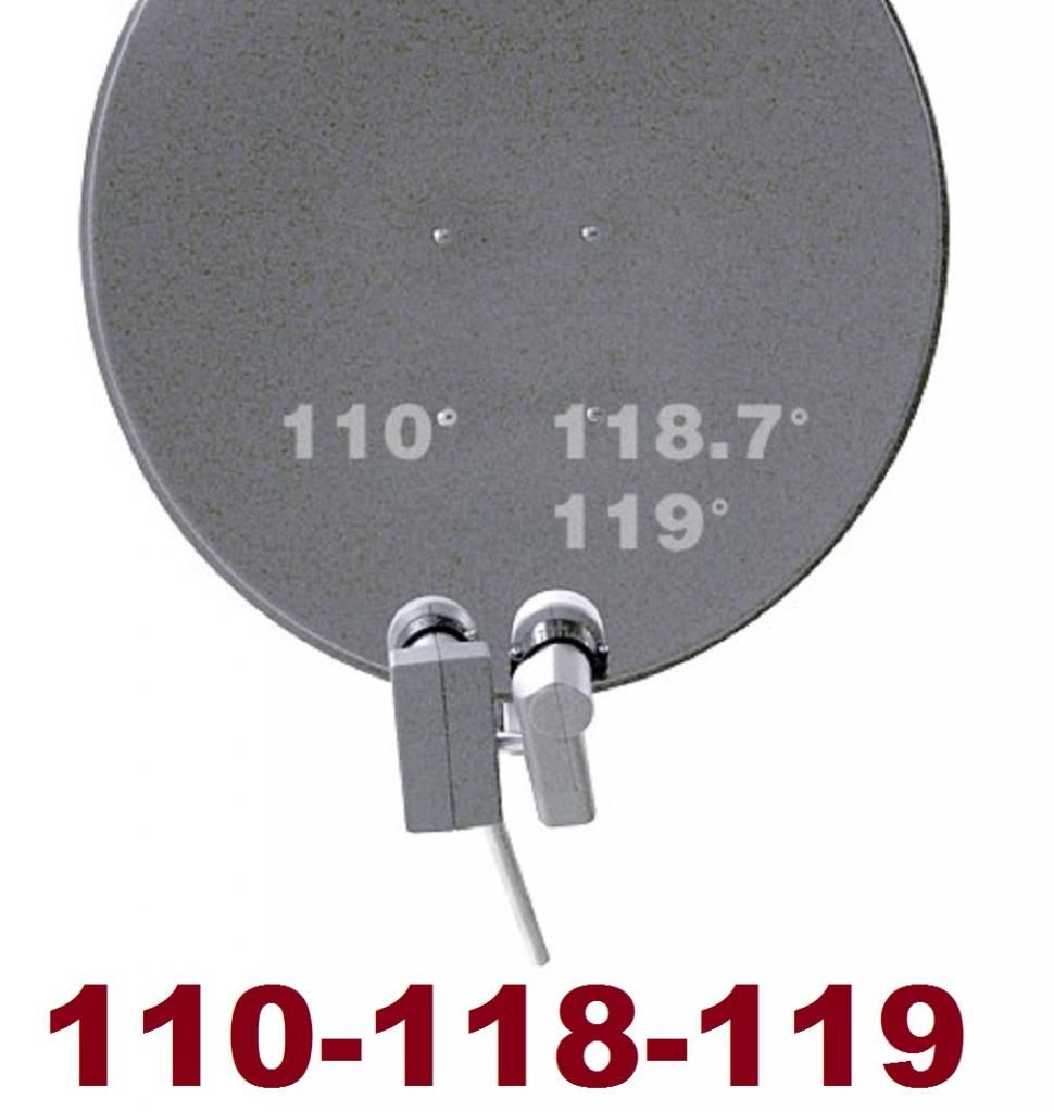 33" SATELLITE SUPER DISH NETWORK LNB 110118119 HD 1000 FTA LNB