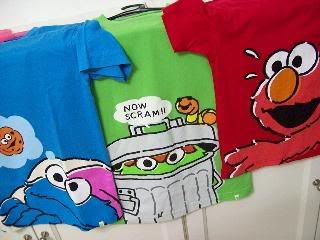 Sesame Street T-shirts