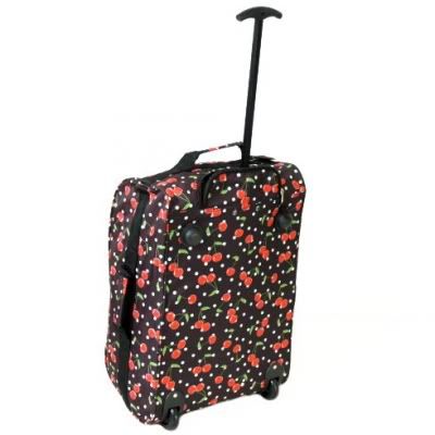 Ryanair Hand Luggage Restrictions on Ryanair Easyjet Cabin Approved Carry On Hand Luggage Cherry Suitcase