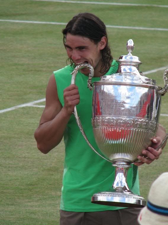 Nadal and the trophy