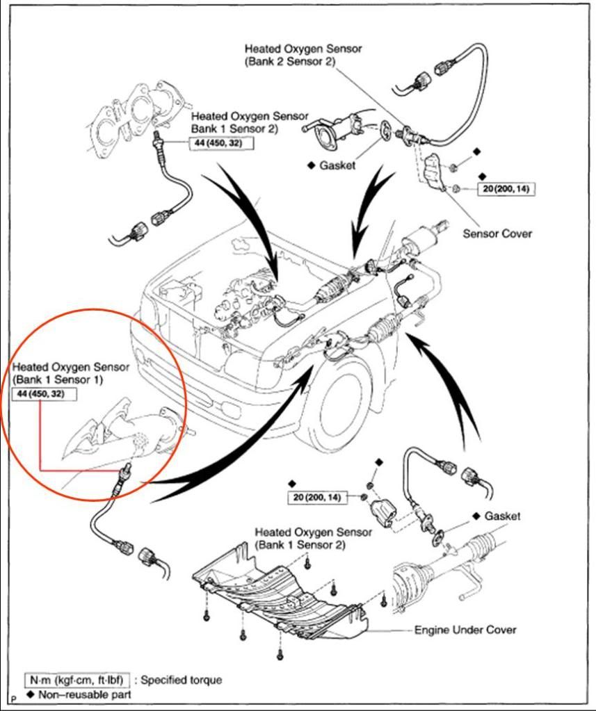 toyota tacoma engine code p0031 #2