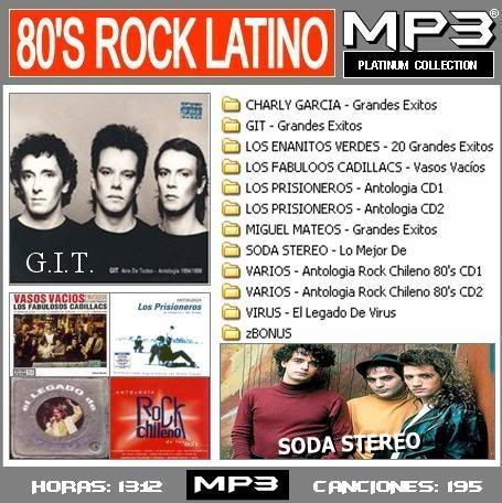  Rock on Descargar M  Sica Mp3 80 S Rock Latino Platinum Collection  195