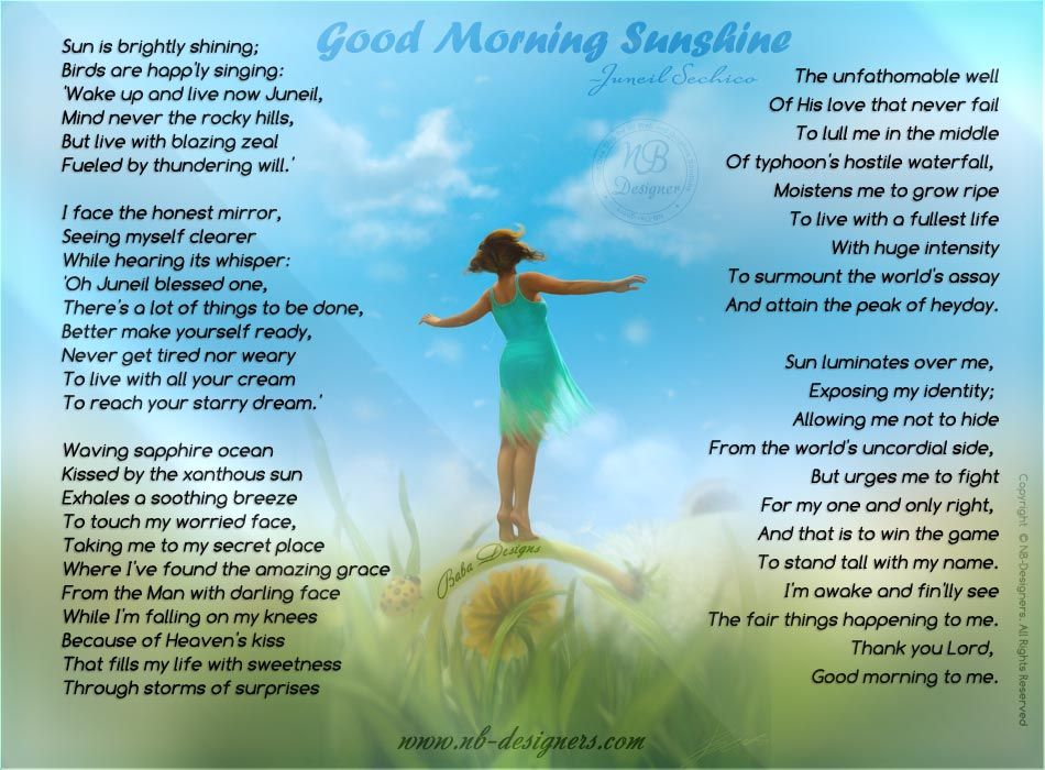 Good Morning Sunshine good-morning-sunshine