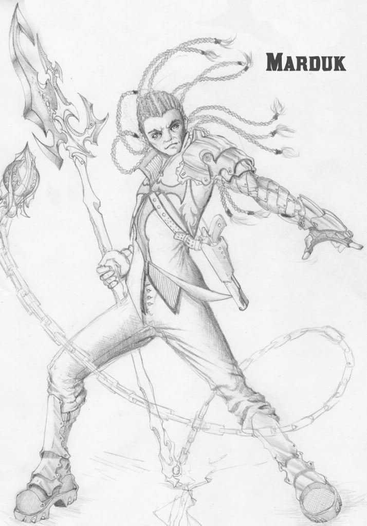 Pencil Character Drawings Pencil Character Drawings