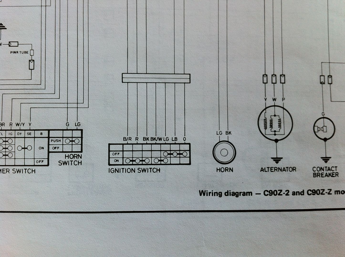 Changing an 8 wire Ignition to fit a 7 wire harness - C90Club.co.uk