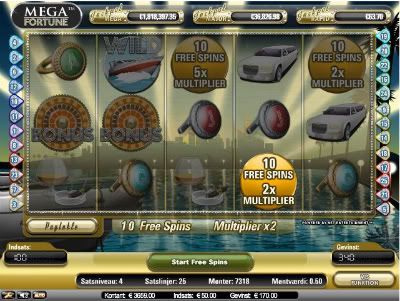 Mega Fortune Video Slot Machine Review