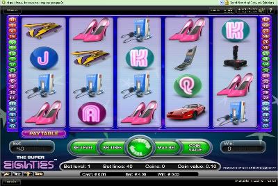 Super Eighties Video Slot Machine Review 