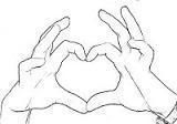 finger heart Pictures, Images and Photos