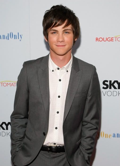 LOGAN LERMAN I think his eyes look autistic in above picture