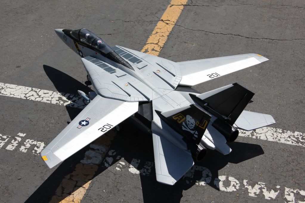 F14 Twin 70 EDF RC Jet Plane Jolly Roger Grumman Tomcat Top Gun