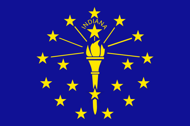 Indiana state flag photo: State flag 744px-Flag_of_Indianasvg.png