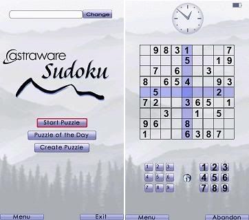 Astraware Sudoku v1.60 S60v5  SymbianOS9.4 Full