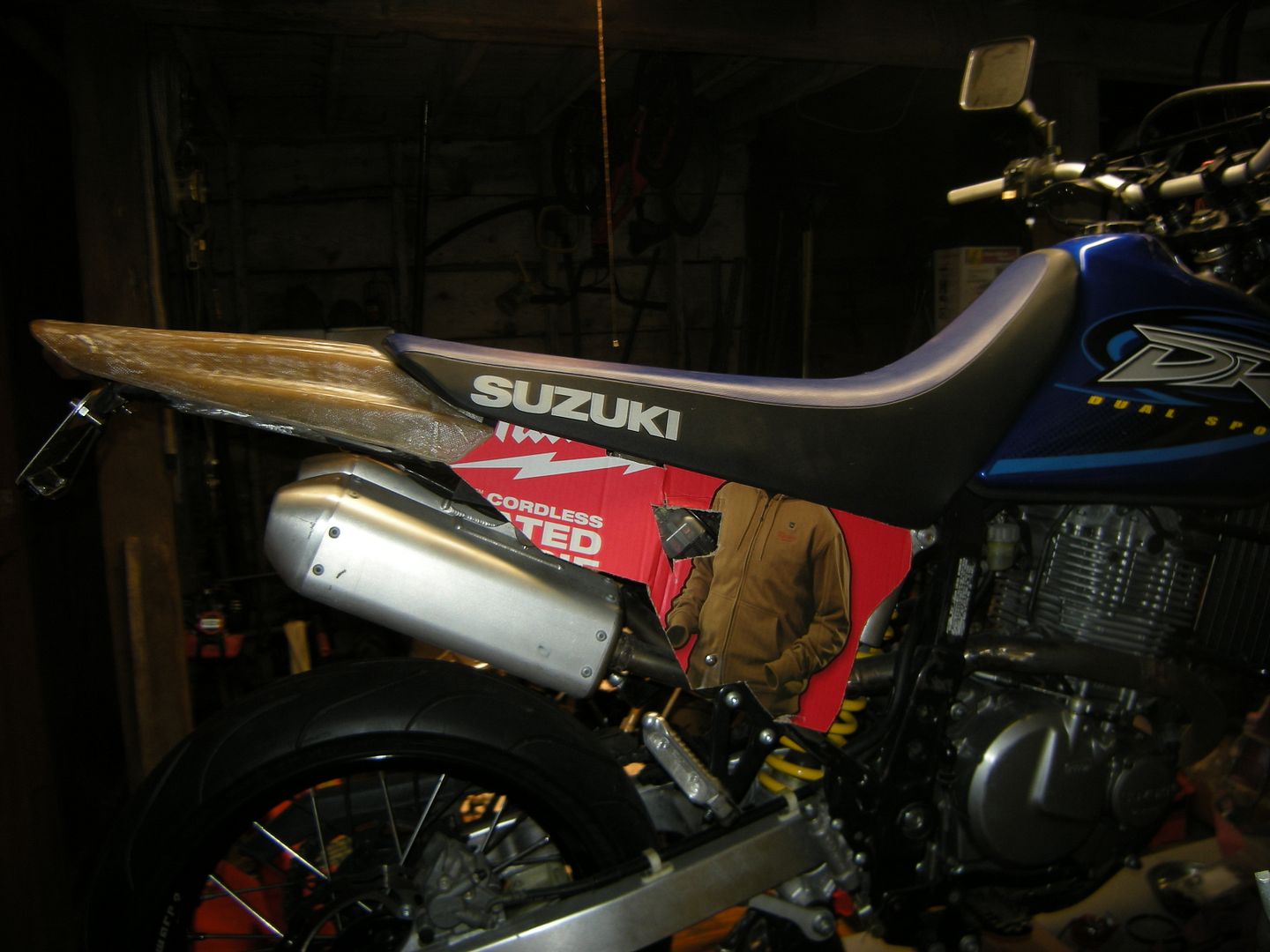 F'dup DR650 Supermoto- Project: Heavy weight hooligan | Page 2 | Custom ...