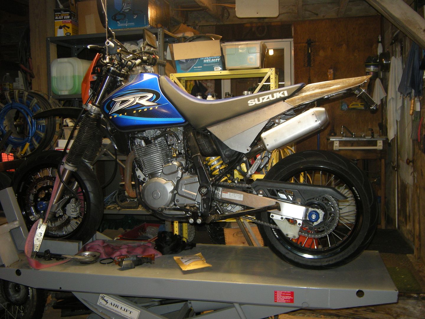 F'dup DR650 Supermoto- Project: Heavy weight hooligan | Page 2 | Custom ...