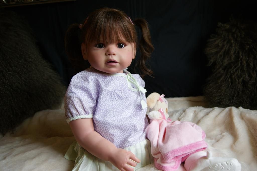 REBORN TODDLER LILLY REGINA SWIALKOWSKI BEAUTIFUL GIRL  