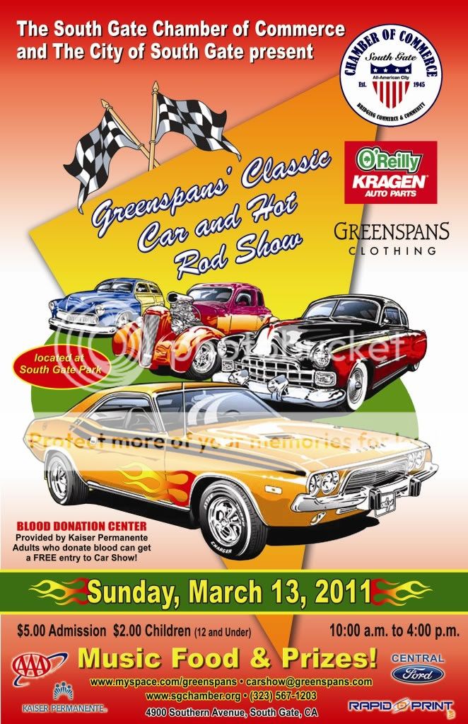 Classic Car Show Poster 2011 - Share with Employees