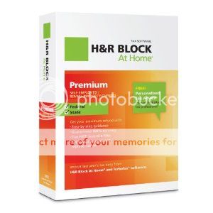 New & Sealed H&R Block At Home 2012 Deluxe + State for PC/MAC