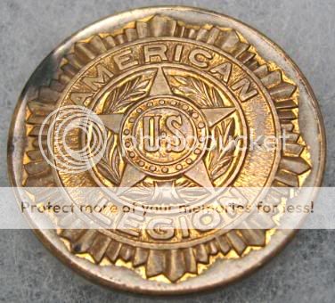 1938 American Legion Armistice Day Bronze Medallion  